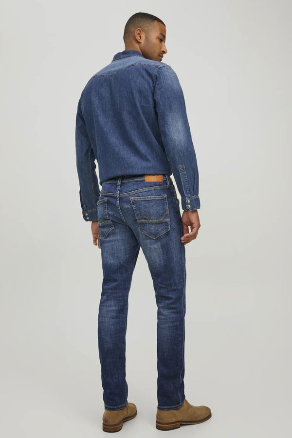 Jack & Jones Erkek Jean Pantolon MAVİ