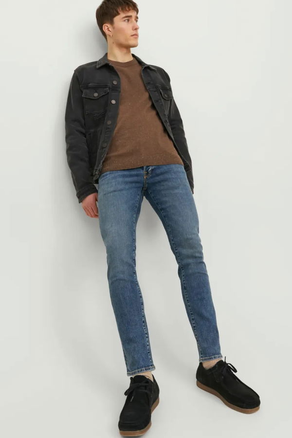 Jack & Jones Slim Fit Erkek Jean Pantolon MAVİ