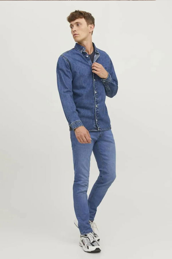 Jack & Jones Erkek Jean Pantolon MAVİ