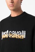 Just Cavalli Bisiklet Yaka Sweat SİYAH