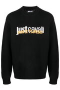 Just Cavalli Bisiklet Yaka Sweat SİYAH