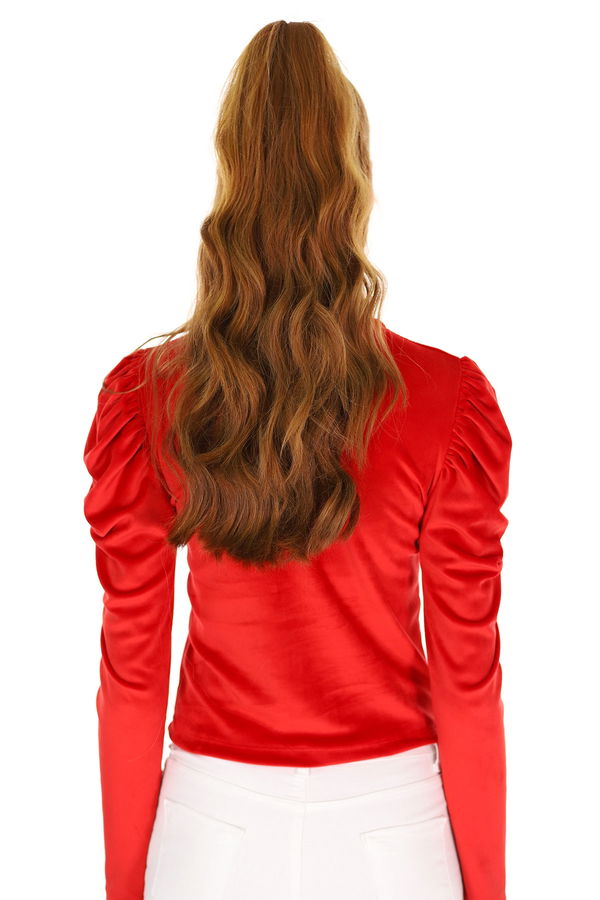 Gabria Kadife Kol Büzgülü Sweat Gabria Kadife Kol Büzgülü Sweat