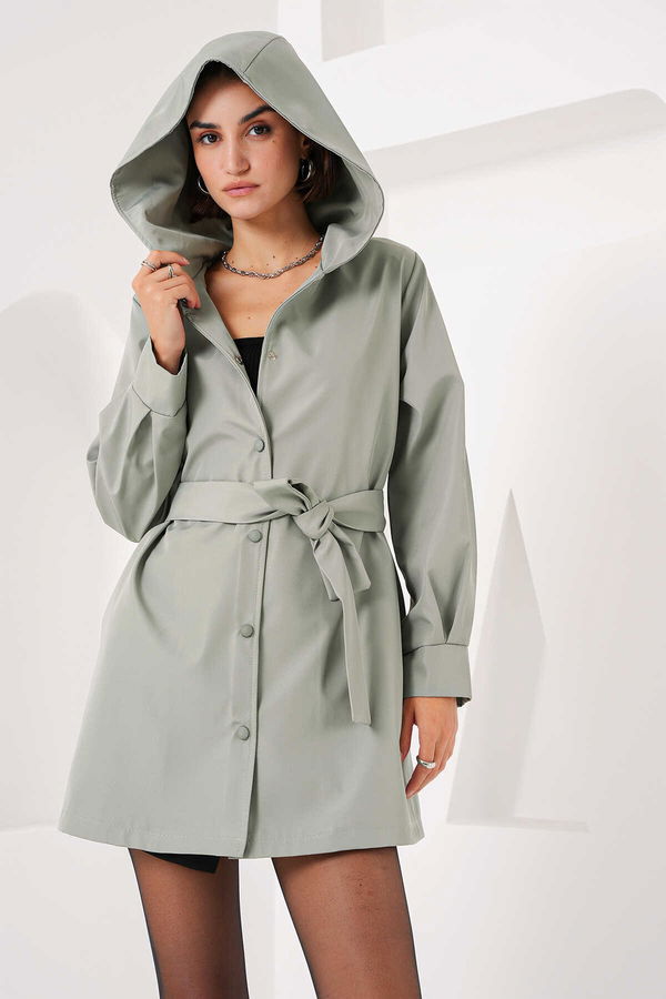 Gabria Çıtçıtlı Trenchcoat MINT