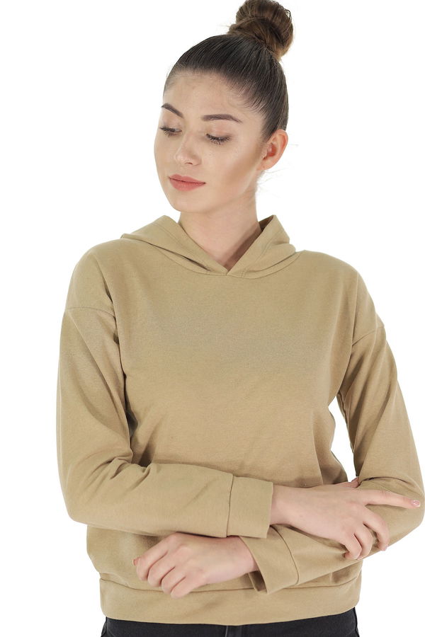 Kapşonlu Sweat VIZON Kapşonlu Sweat VIZON