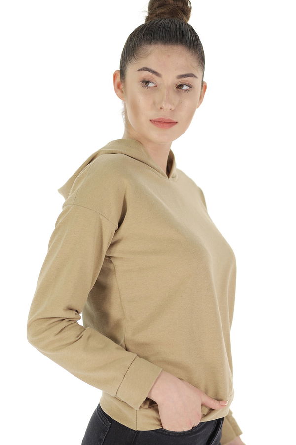 Kapşonlu Sweat VIZON Kapşonlu Sweat VIZON