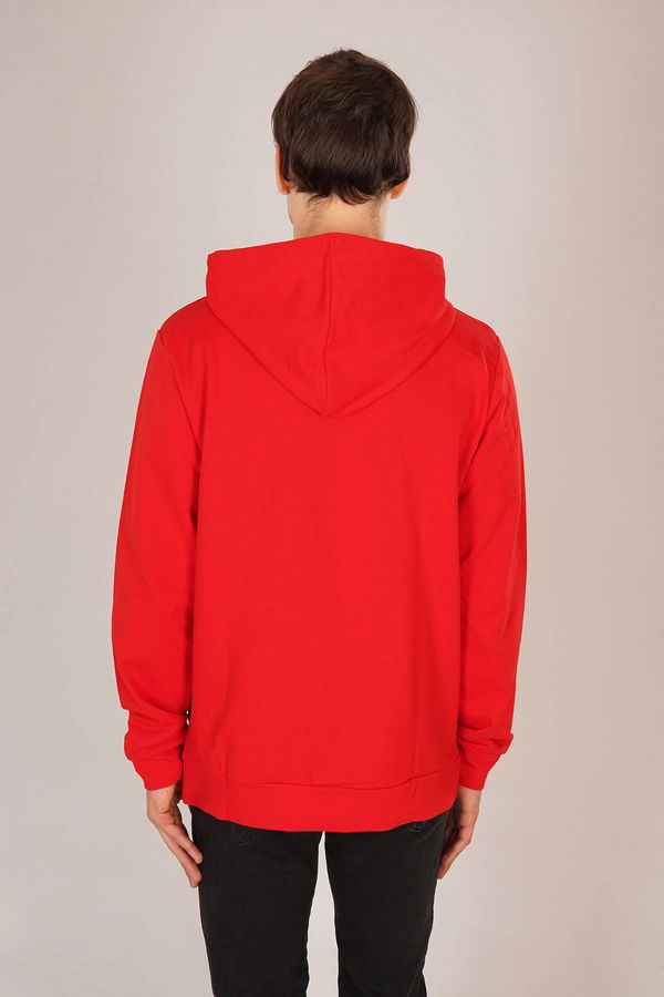 Kapüşonlu Sweat KIRMIZI Kapüşonlu Sweat KIRMIZI