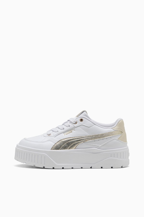Puma Karmen II Idol Metallic 3 Kadın Spor Ayakkabı Beyaz