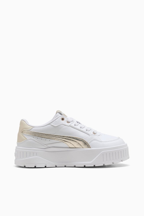 Puma Karmen II Idol Metallic 3 Kadın Spor Ayakkabı Beyaz