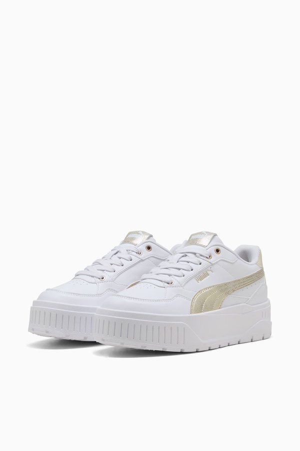 Puma Karmen II Idol Metallic 3 Kadın Spor Ayakkabı Beyaz