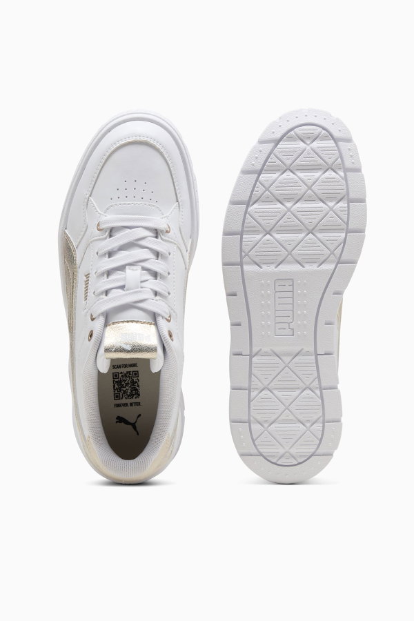 Puma Karmen II Idol Metallic 3 Kadın Spor Ayakkabı Beyaz