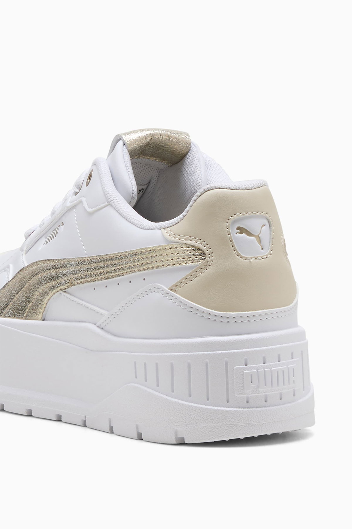 Puma Karmen II Idol Metallic 3 Kadın Spor Ayakkabı Beyaz