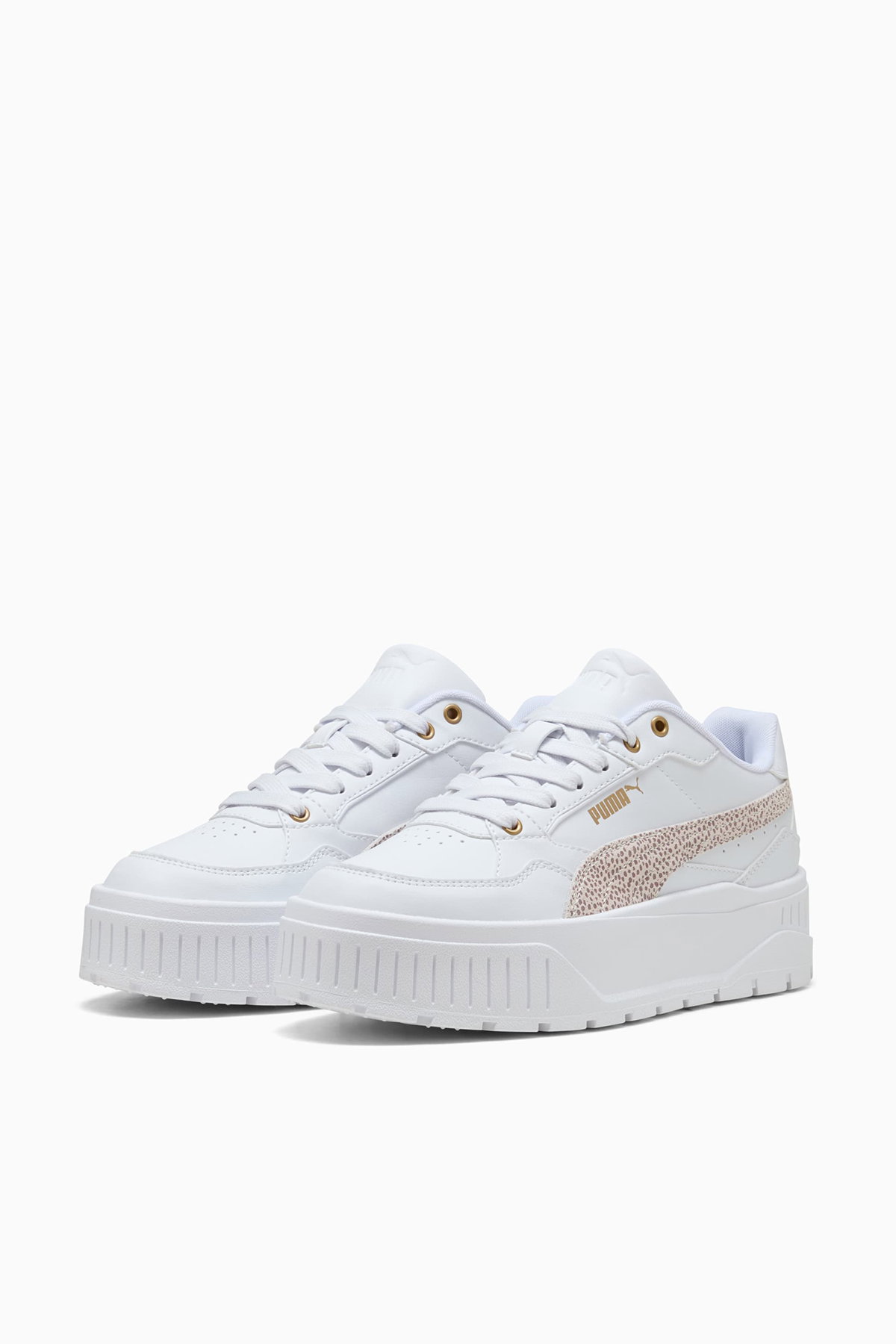 Puma Karmen II Idol Metallic 3 Kadın Spor Ayakkabı Beyaz