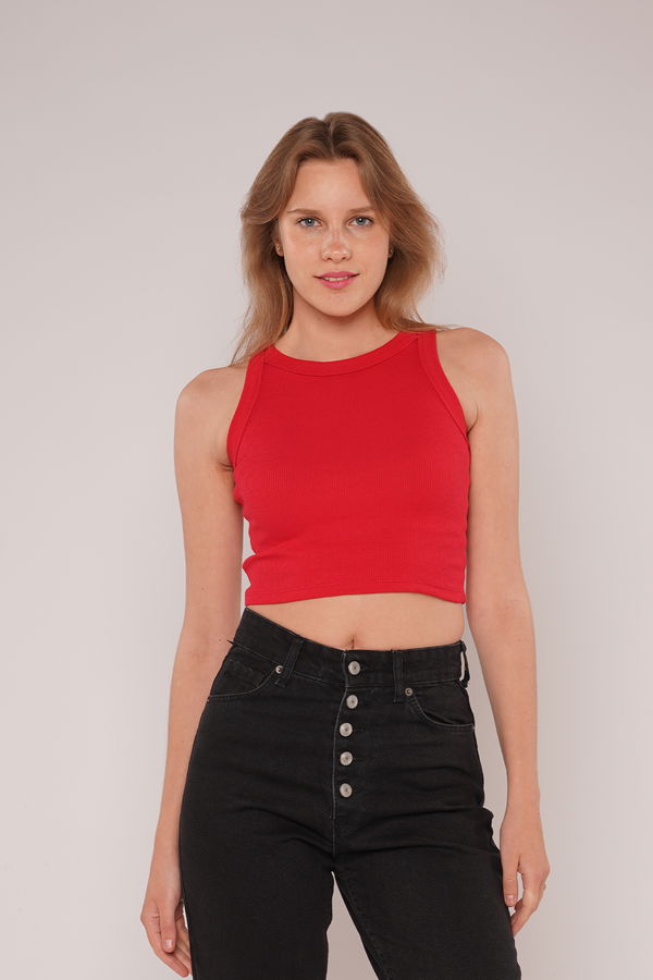 Gabria Kaşkorse Crop Top