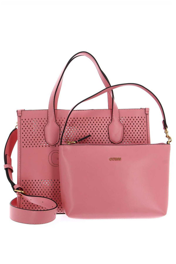 Guess Katey Perf Kadın El Çantası PEMBE Guess Katey Perf Kadın El Çantası PEMBE
