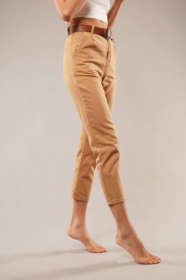 Kemerli Pantolon CAMEL Kemerli Pantolon CAMEL