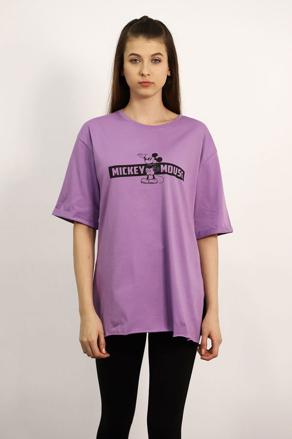 Gabria Mickey Mouse Baskılı T-shirt