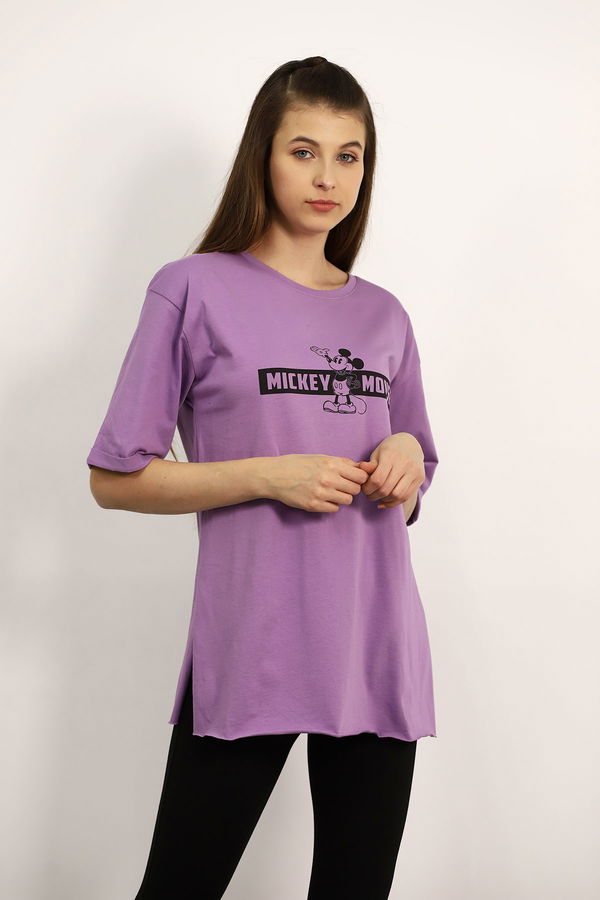 Gabria Mickey Mouse Baskılı T-shirt