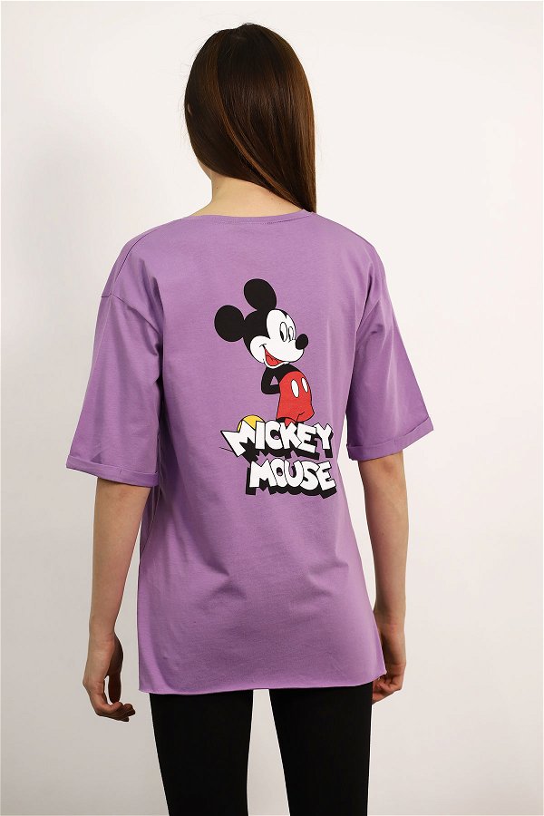Gabria Mickey Mouse Baskılı T-shirt