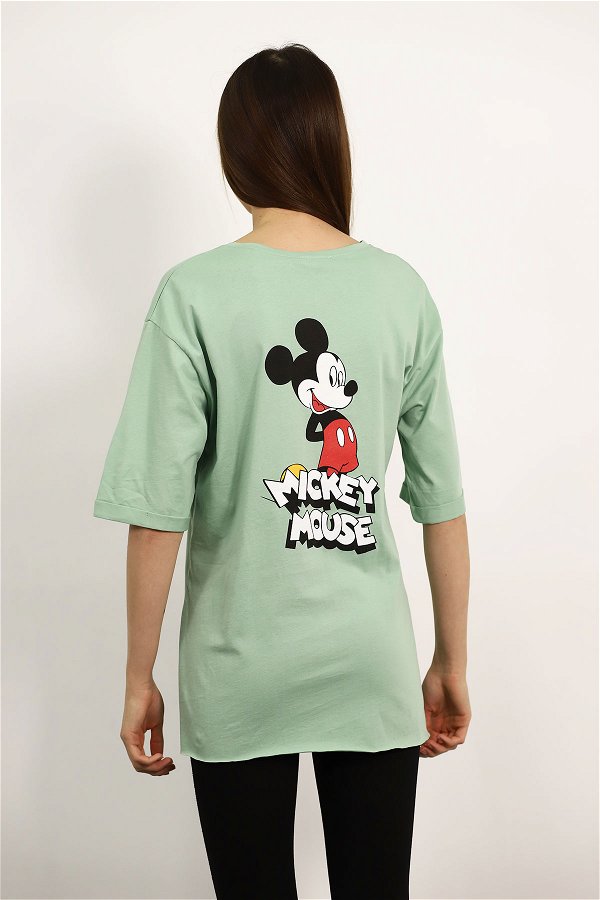 Gabria Mickey Mouse Baskılı T-shirt