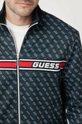 Guess Marka Logolu Fermuarlı Sweat SIYAH