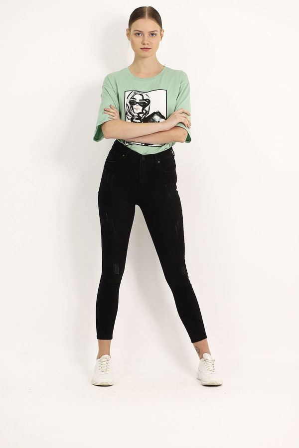 Dar Paça Jeans SIYAH Dar Paça Jeans SIYAH