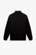 Koton Erkek Basic Fermuarlı Sweatshirt SIYAH