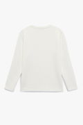 Koton Erkek Bisiklet Yaka Basic Sweatshirt EKRU