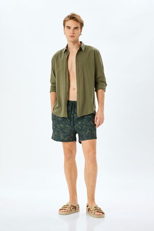 Koton Erkek Deniz Şortu HAKI Koton Erkek Deniz Şortu HAKI