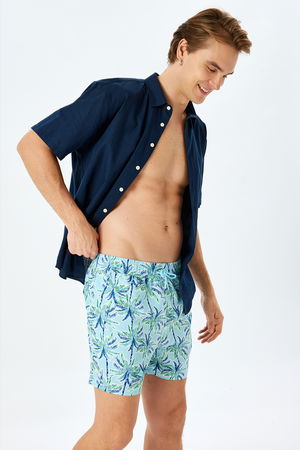 Koton Erkek Deniz Şortu MAVI Koton Erkek Deniz Şortu MAVI