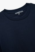 Koton Erkek Şardonlu Basic Sweatshirt LACIVERT