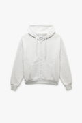Koton Kadın Oversize Fermuarlı Sweatshirt GRI