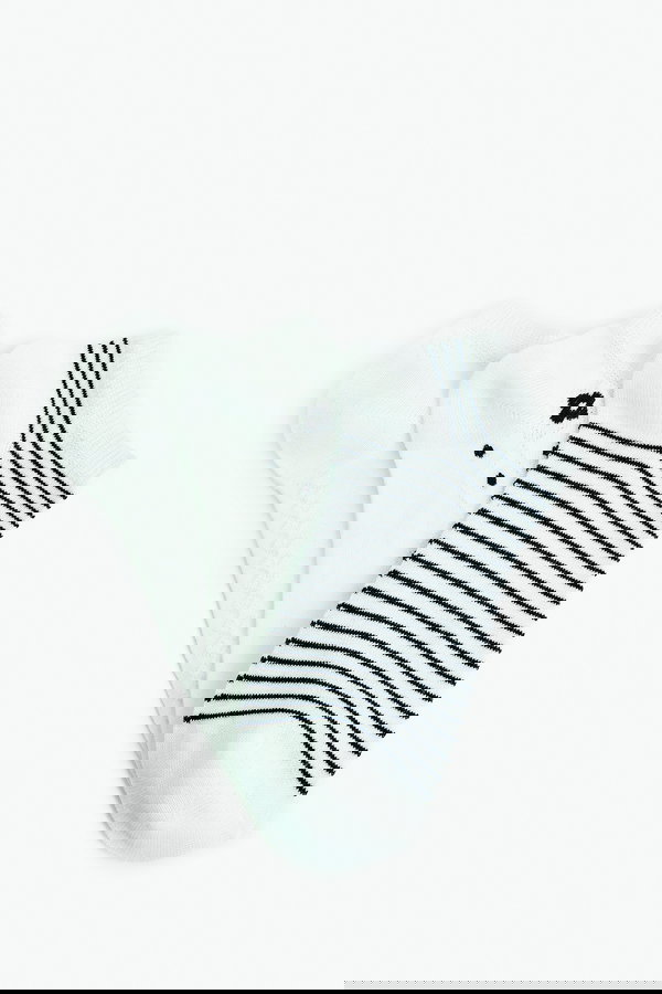 Koton Kadın Pamuklu Desenli 3lü Patik Çorap Seti BEYAZ