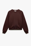 Koton Kadın Şardonlu Oversize Sweatshirt KAHVERENGI