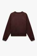 Koton Kadın Şardonlu Oversize Sweatshirt KAHVERENGI