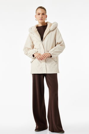 Koton Kapüşonlu Anorak Mont TAS