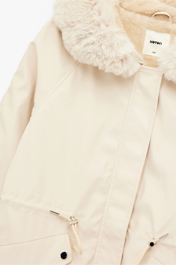 Koton Kapüşonlu Anorak Mont TAS