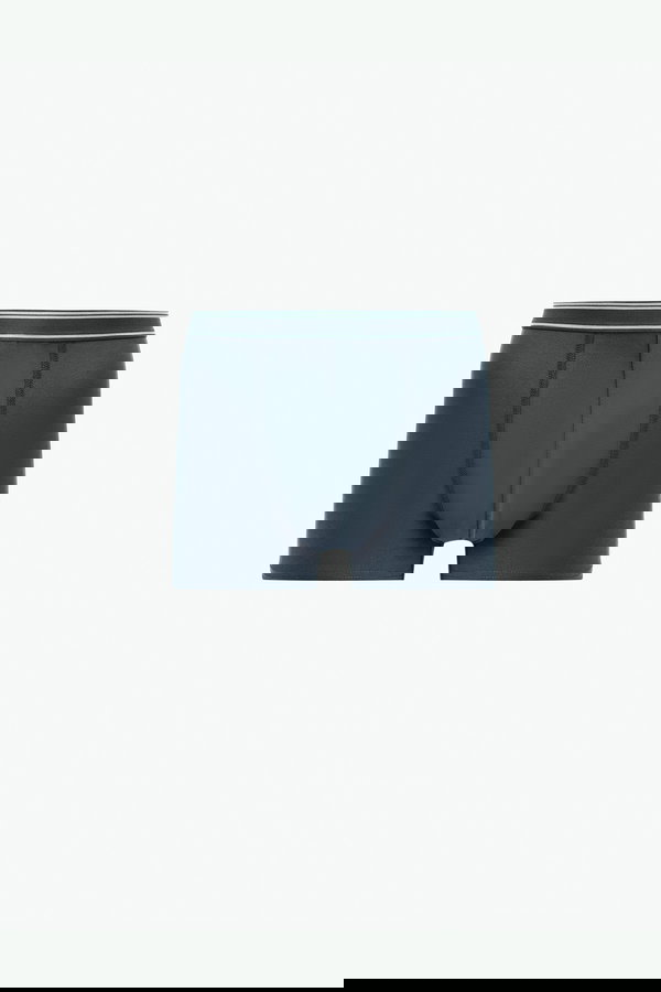 Koton Pamuklu Bel Detaylı 3lü Boxer Seti GRİ