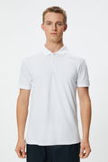 Koton Polo Yaka T-shirt BEYAZ