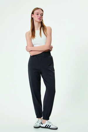 Koton Yüksek Bel Eşofman Altı ANTRASİT Koton Yüksek Bel Eşofman Altı ANTRASİT