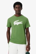 Lacoste Baskılı Erkek T-shirt A.YESIL