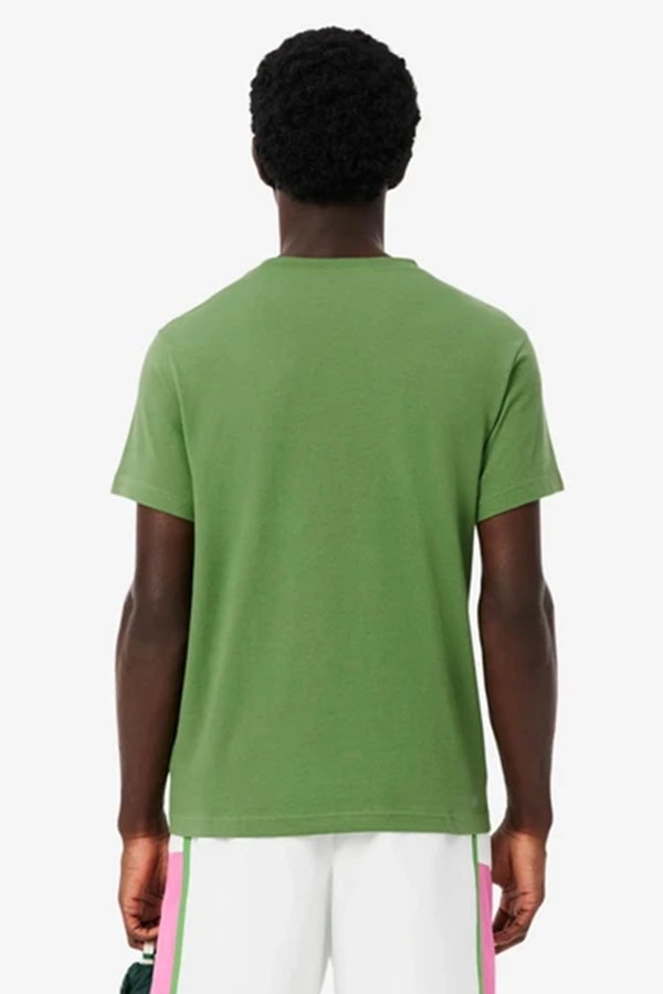 Lacoste Baskılı Erkek T-shirt A.YESIL