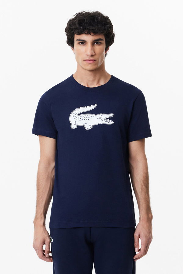 Lacoste Baskılı Erkek T-shirt LACIVERT Lacoste Baskılı Erkek T-shirt LACIVERT