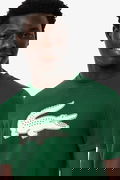 Lacoste Baskılı Erkek T-shirt YESIL