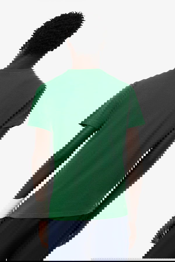 Lacoste Baskılı Erkek T-shirt YESIL