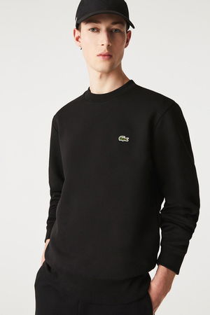 Lacoste Bisiklet Yaka Erkek Sweat SIYAH Lacoste Bisiklet Yaka Erkek Sweat SIYAH