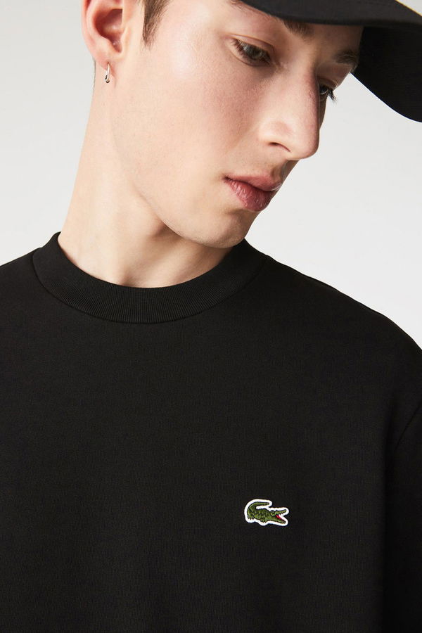 Lacoste Bisiklet Yaka Erkek Sweat SIYAH