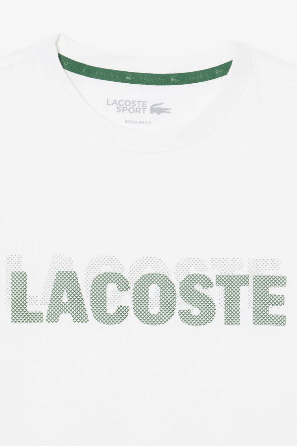 Lacoste Erkek Bisiklet Yaka T-shirt Beyaz