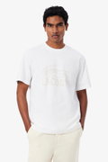 Lacoste Erkek Bisiklet Yaka T-shirt Beyaz