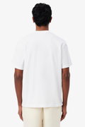 Lacoste Erkek Bisiklet Yaka T-shirt Beyaz