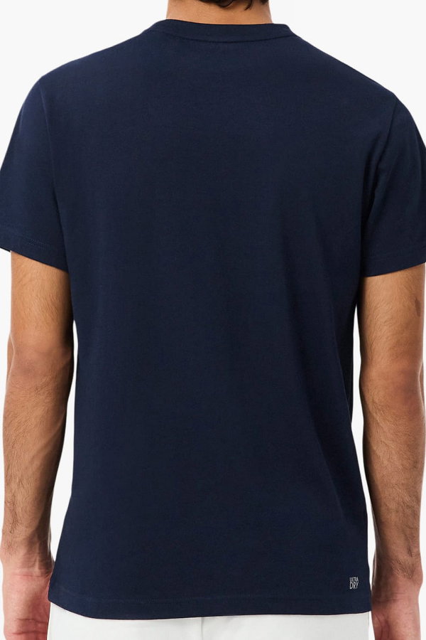 Lacoste Erkek Bisiklet Yaka T-shirt LACIVERT